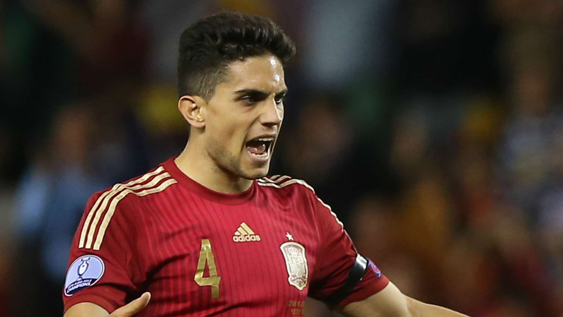 Marc Bartra Spain Luxembourg Euro Qualifier