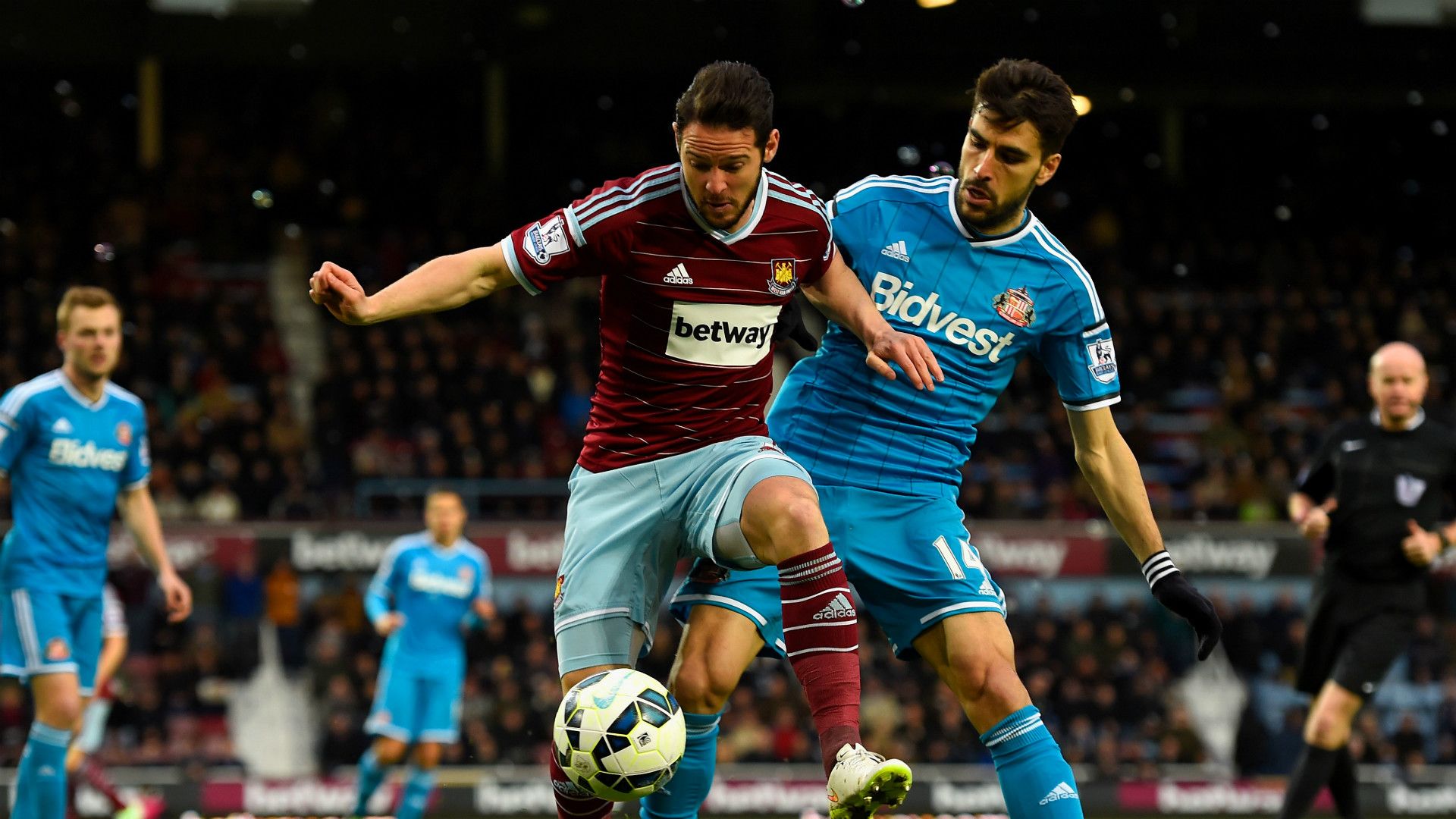HDP Matt Jarvis West Ham Jordi Gomez Sunderland Premier League 21032015