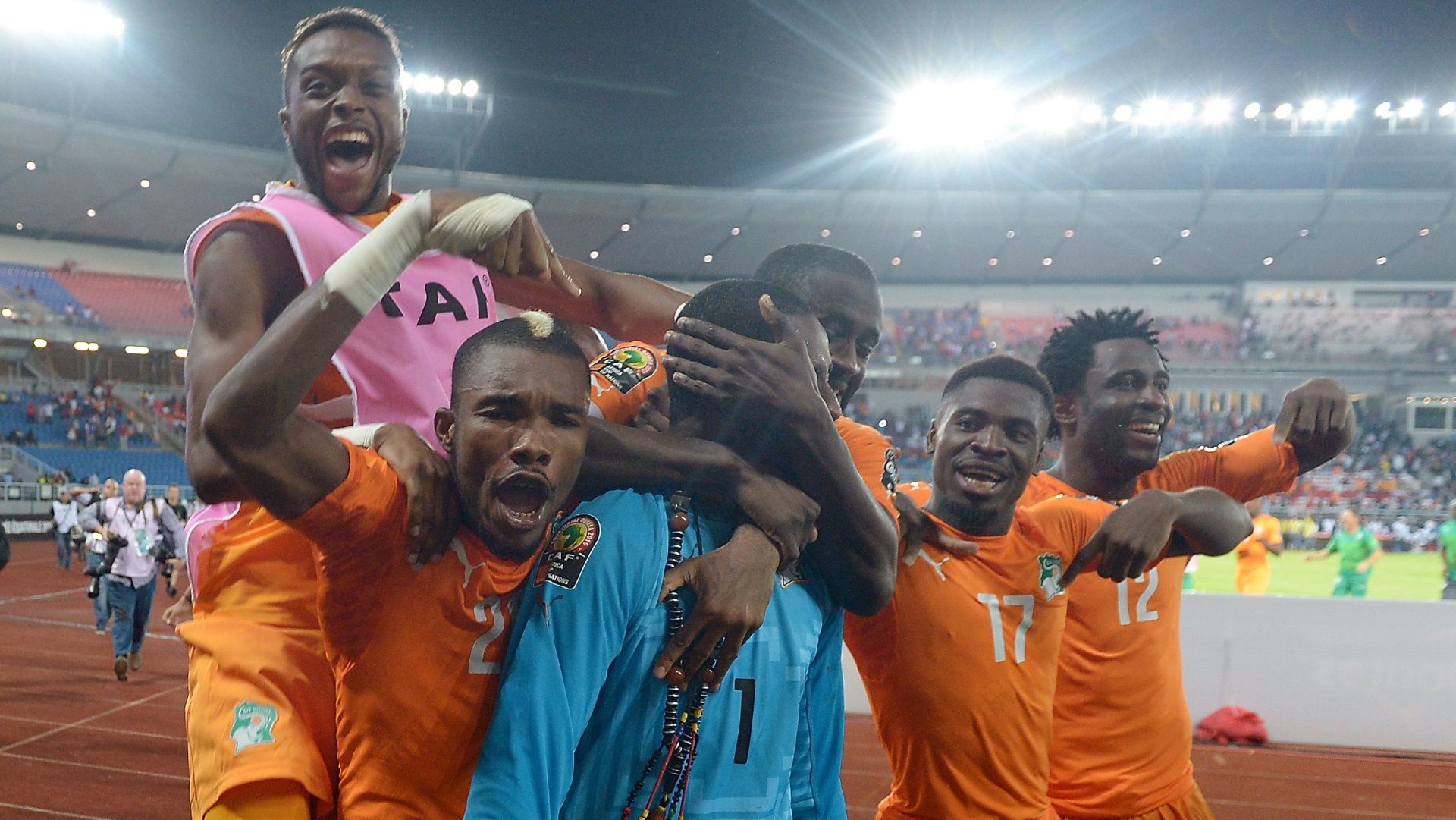 Serey Die, Copa Barry, Serge Aurier, Wilfried Bony, Ivory Coast 2015
