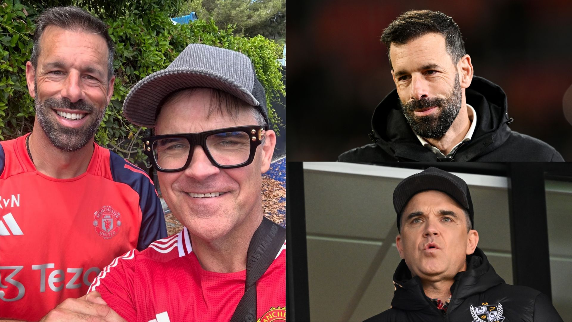 GFX Ruud van Nistelrooy Robbie Williams 2024