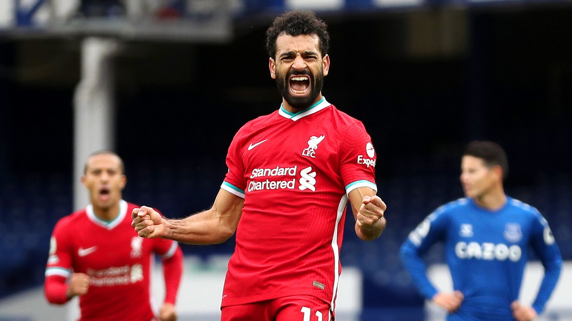 Mohamed Salah Liverpool Everton 2020-21