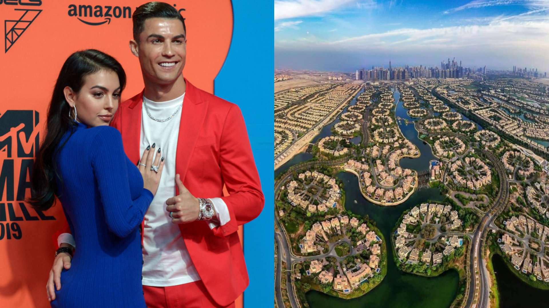 Cristiano Ronaldo Georgina Rodriguez Jumeirah Island