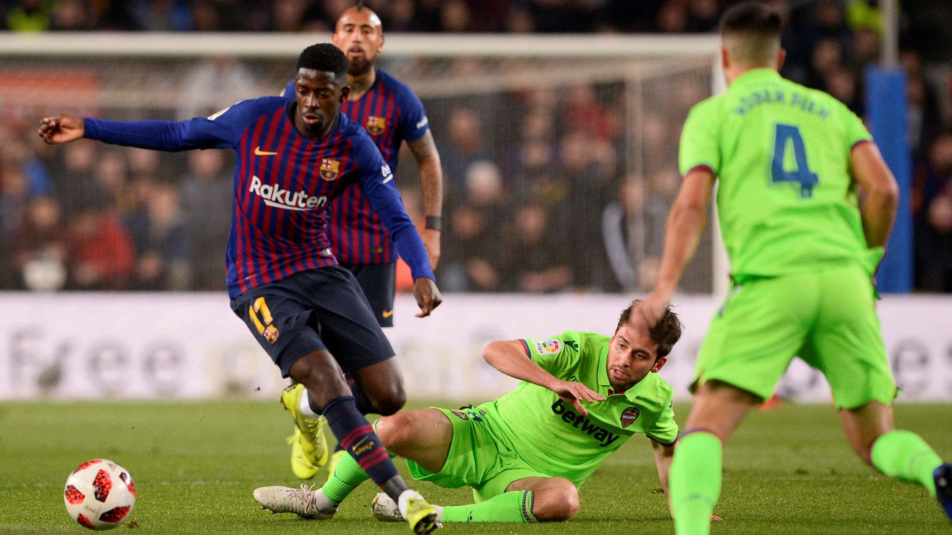 Ousmane Dembele Barcelona Levante Copa del Rey 17012019