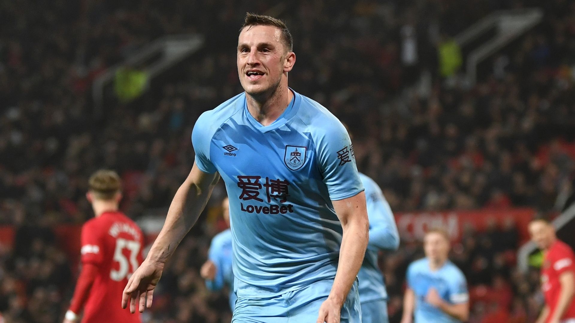 Chris Wood, Man Utd vs Burnley