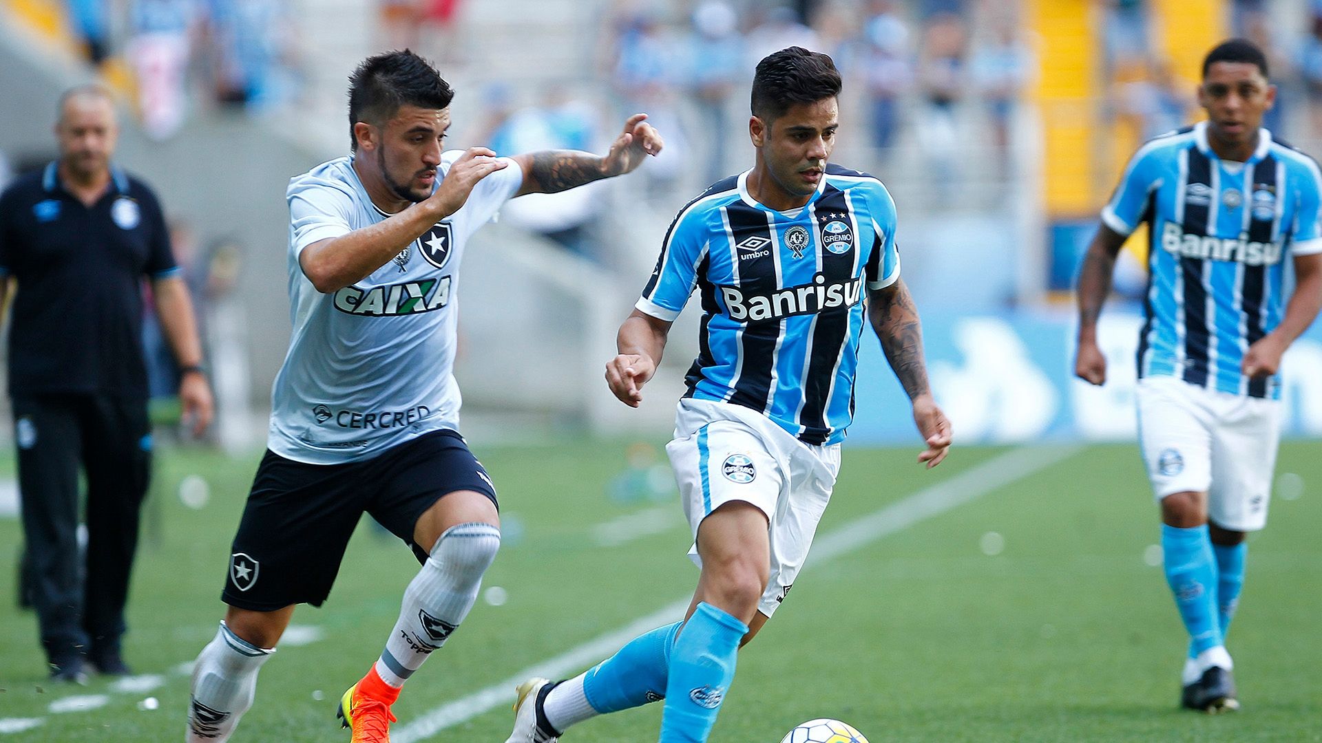 Henrique Almeida Victor Luis Grêmio Botafogo Brasileirão 11122016