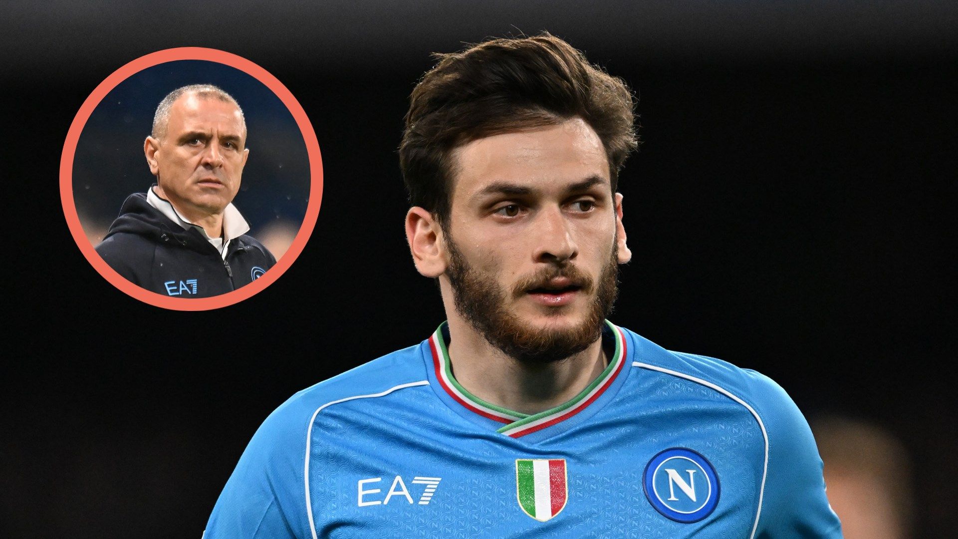 Francesco Calzona Khvicha Kvaratskhelia Napoli