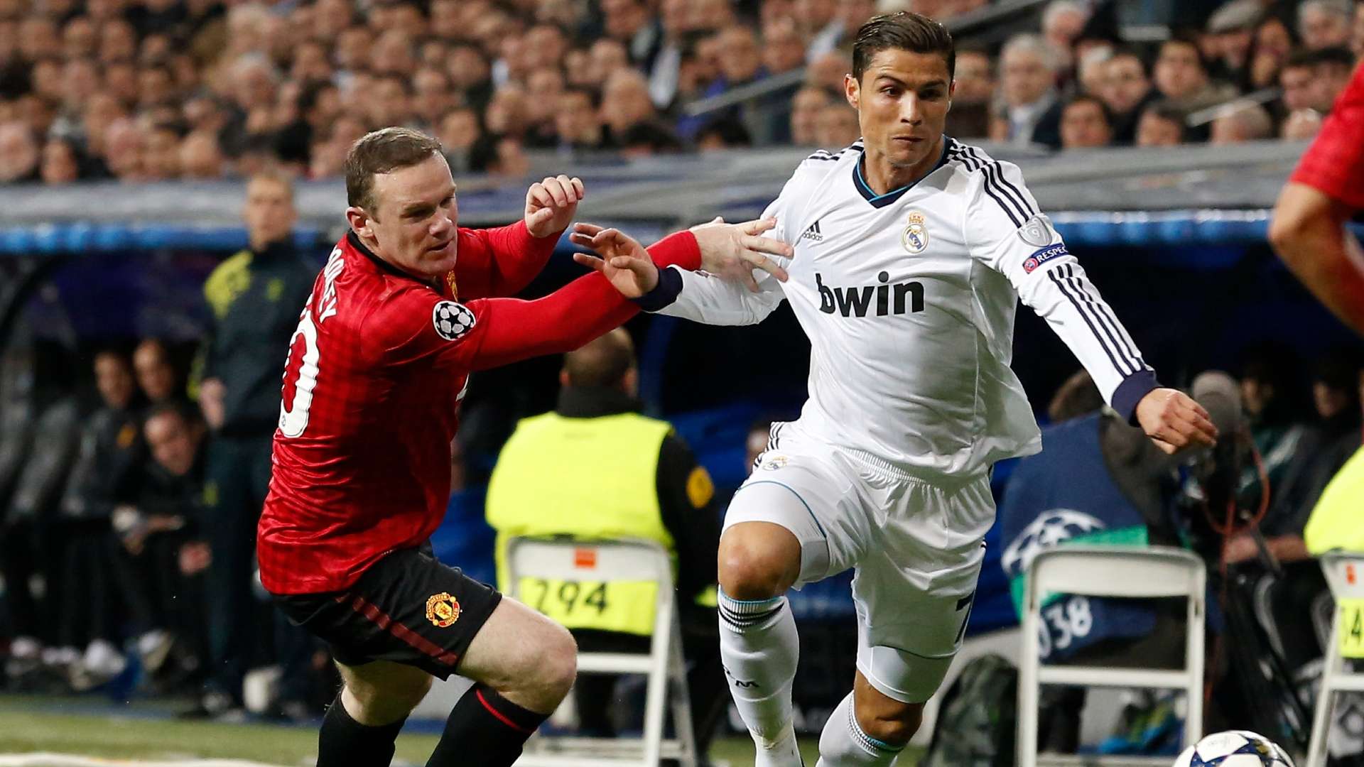 Wayne Rooney Cristiano Ronaldo 2013