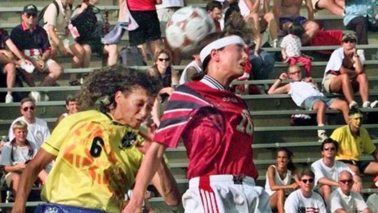 1996 Olympics Women, Brazil v Norway (Elane)