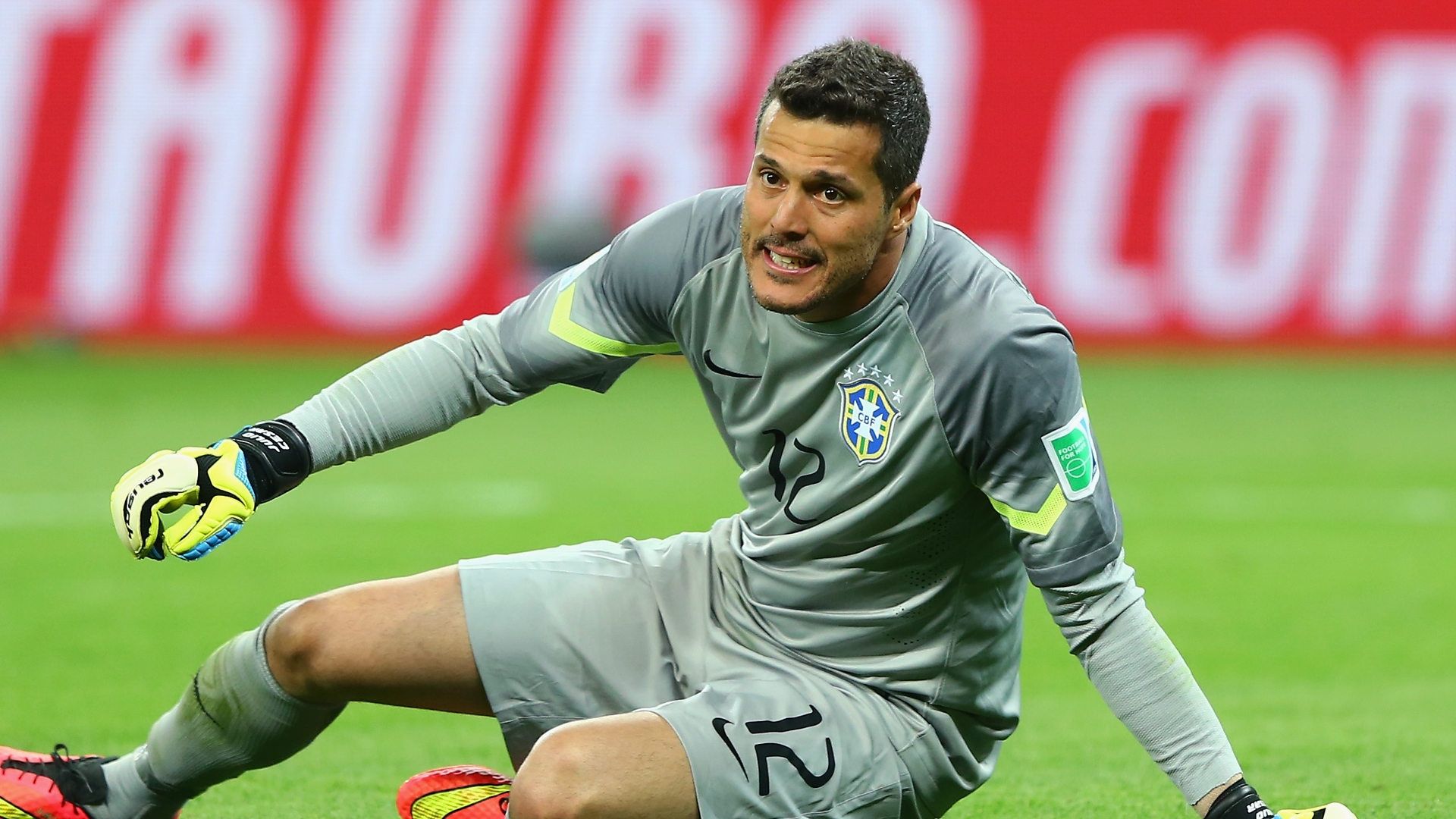 Julio Cesar 2014 Brazil Germany World Cup