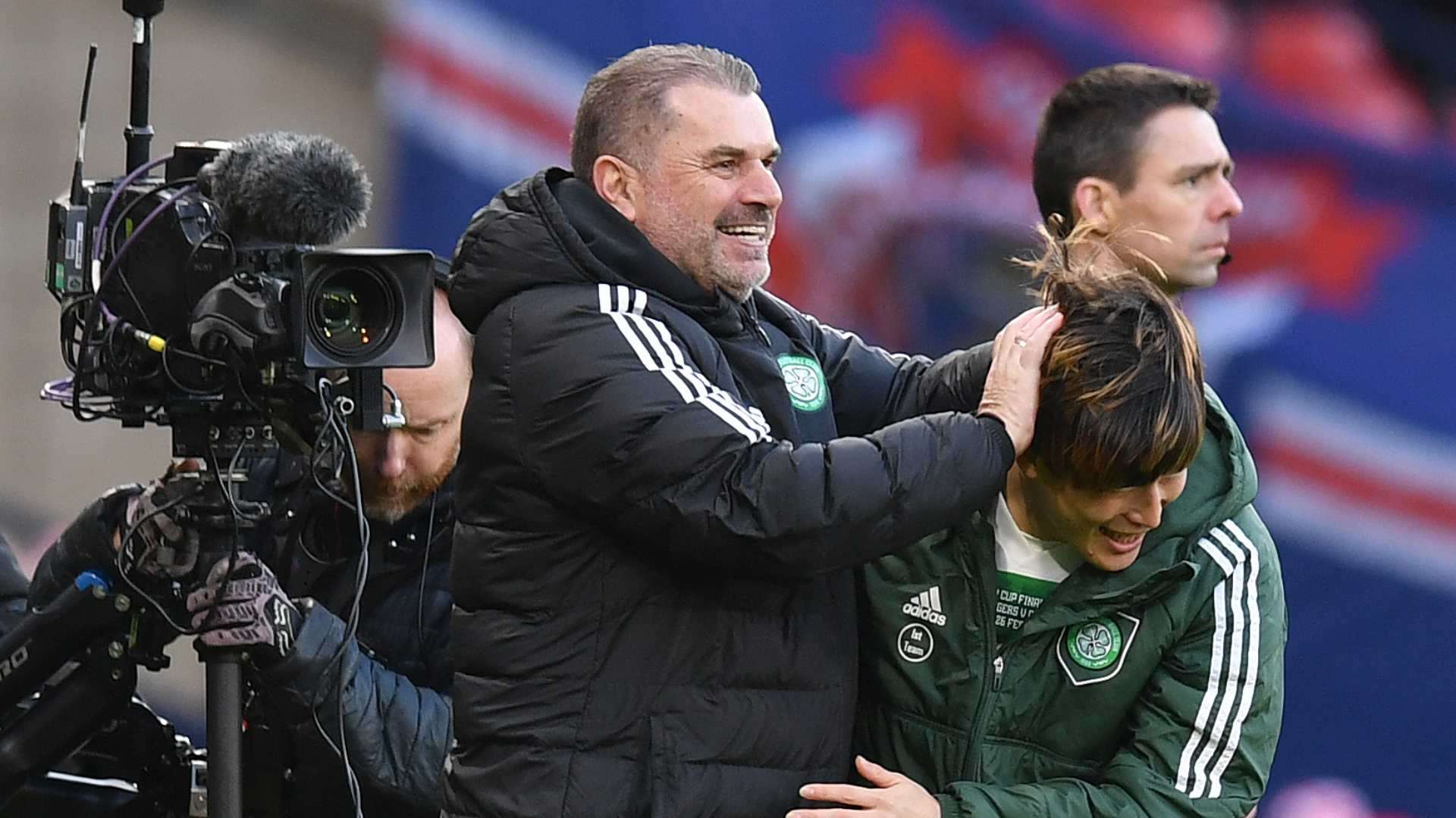 20230310 Ange Postecoglou Kyogo Furuhashi