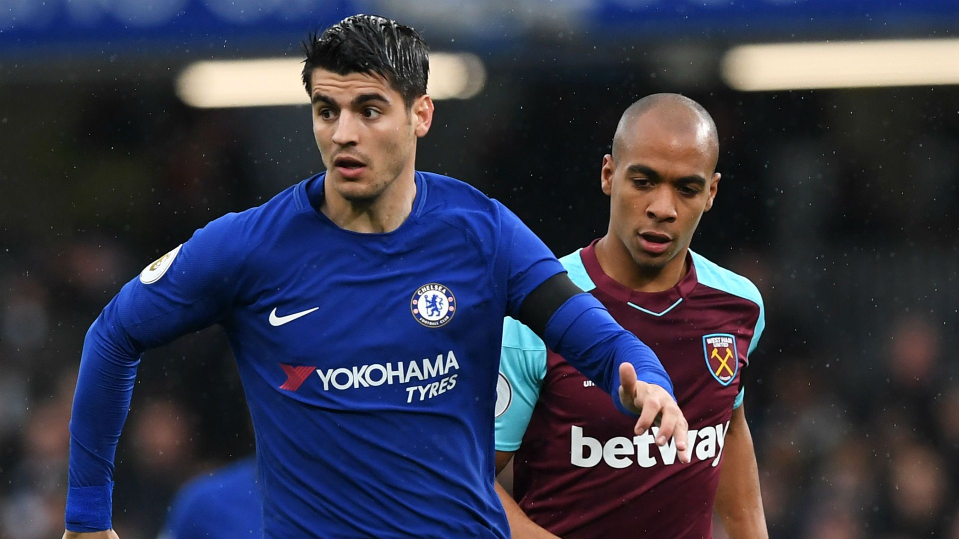 Alvaro Morata Chelsea West Ham