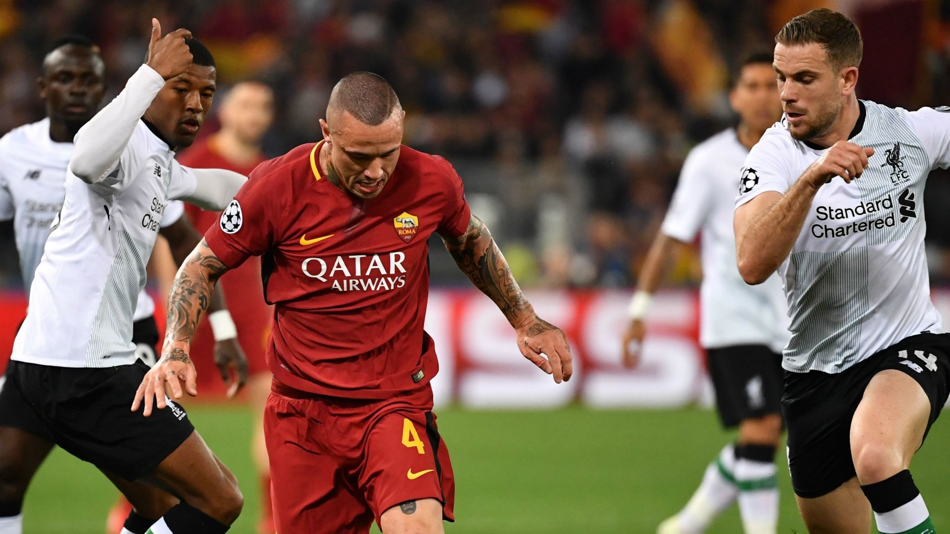 Nainggolan Roma Liverpool Champions League
