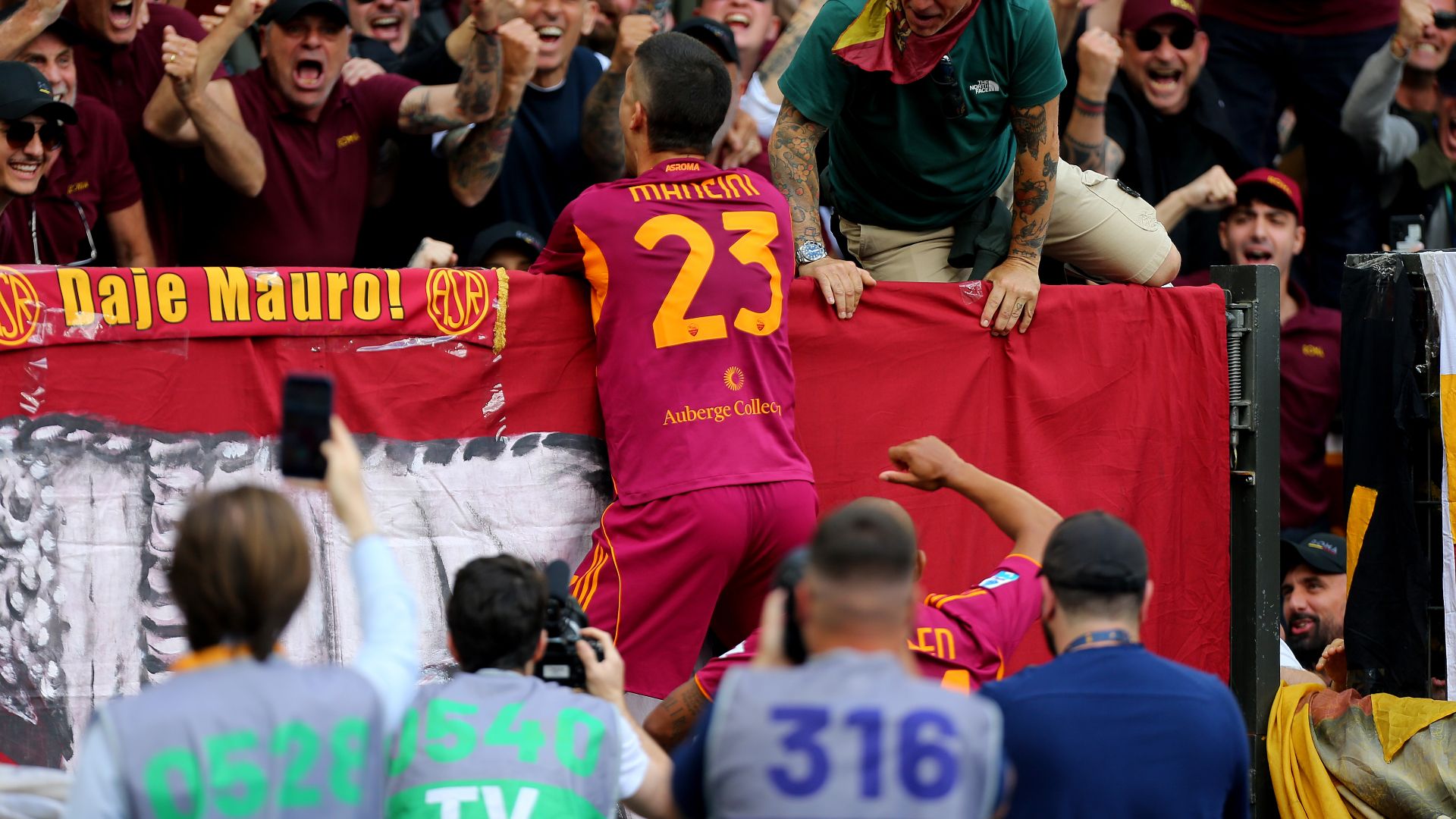 Mancini Roma Lazio Serie A