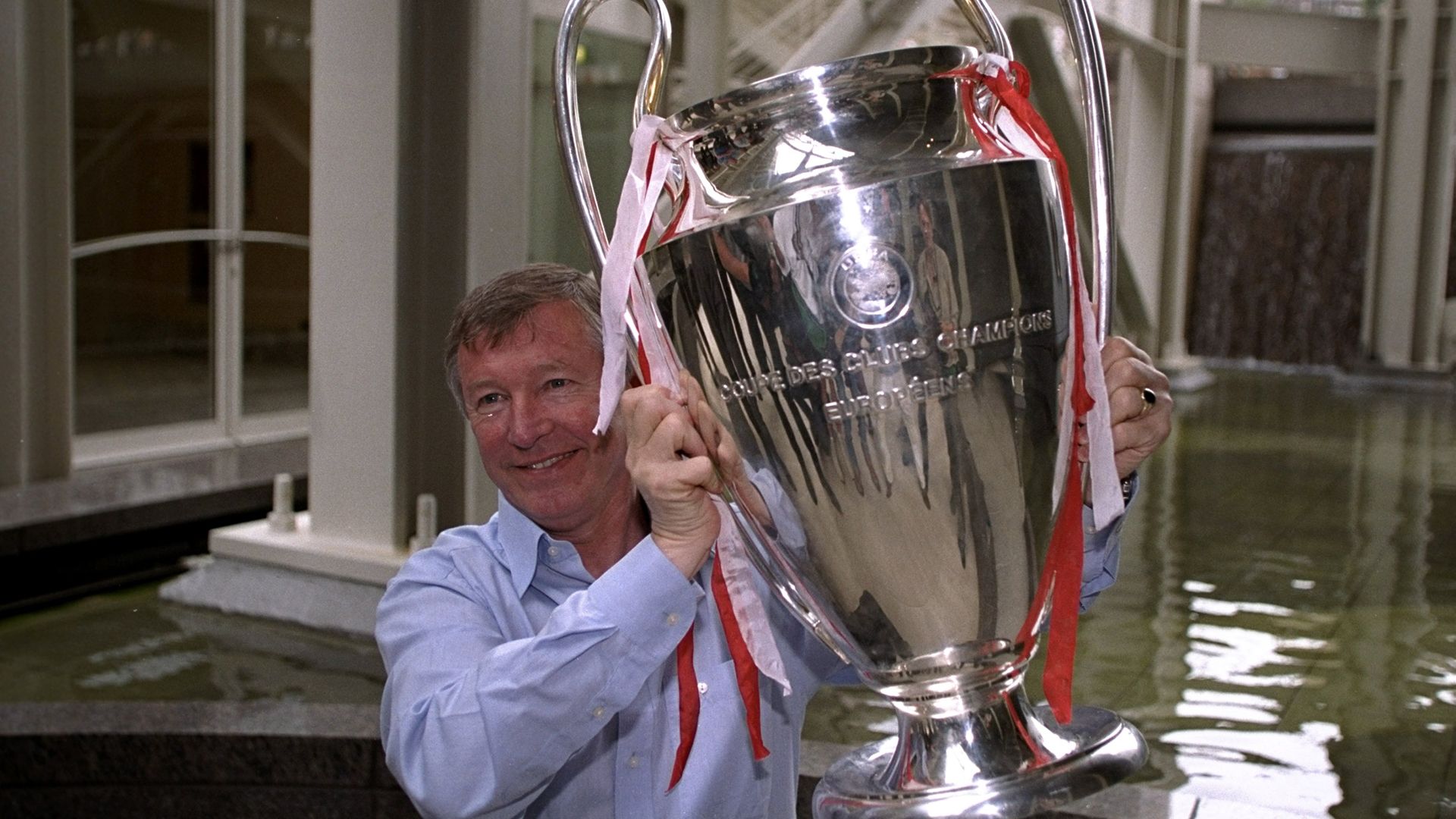 ferguson ucl trophy