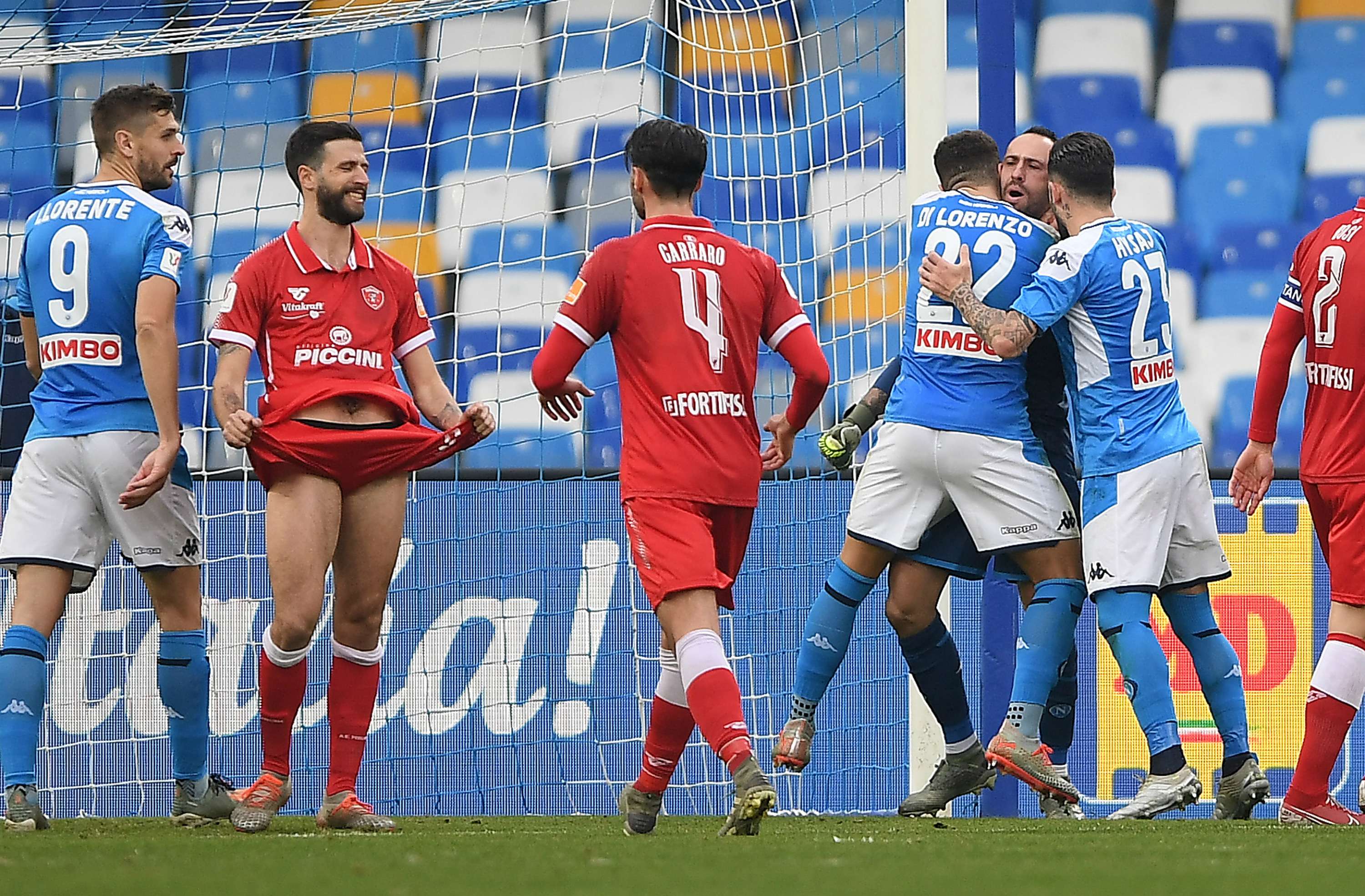 David Ospina Napoli Perugia Copa Italia 14012020