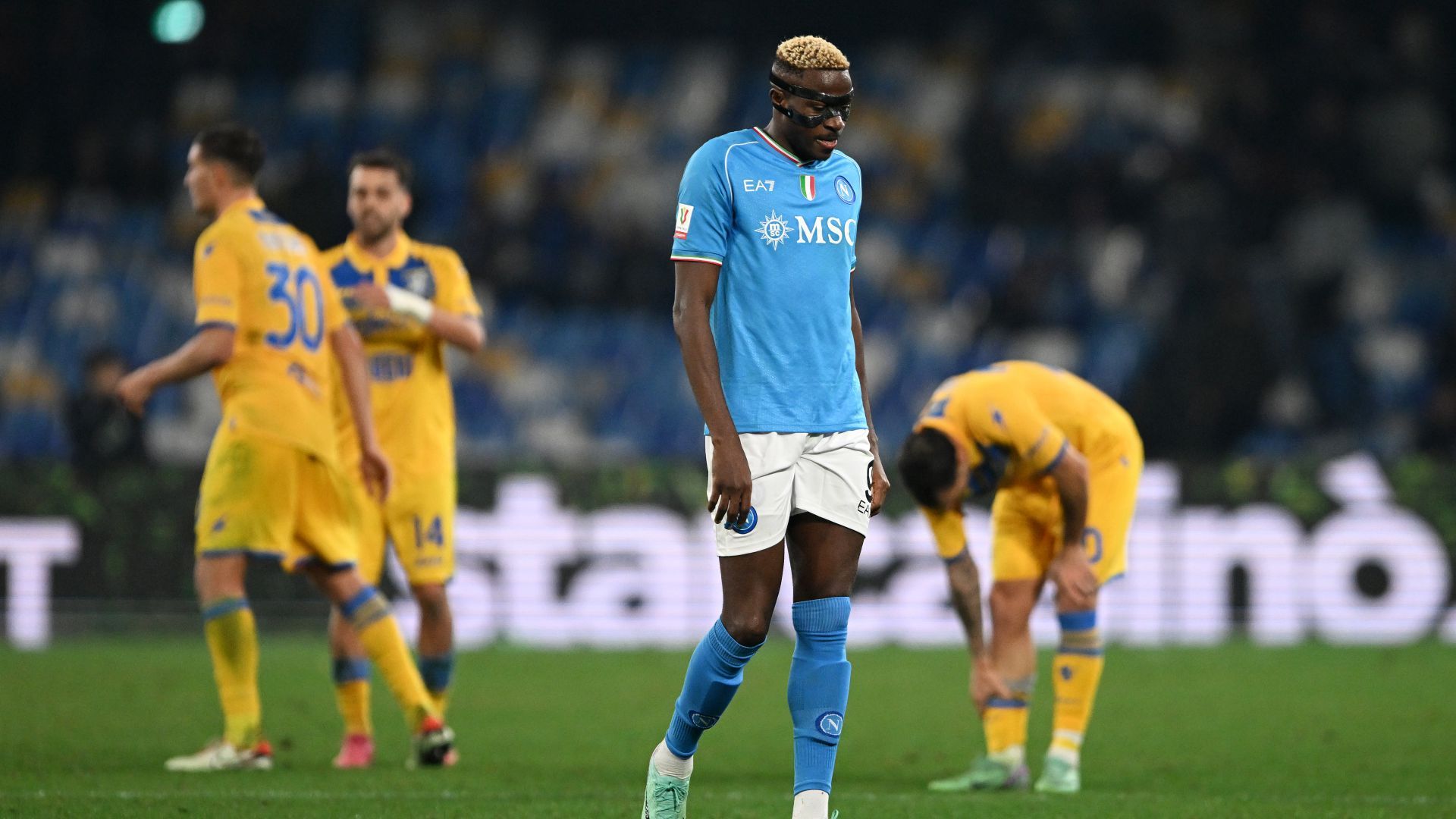 Victor Osimhen Napoli Frosinone Coppa Italia