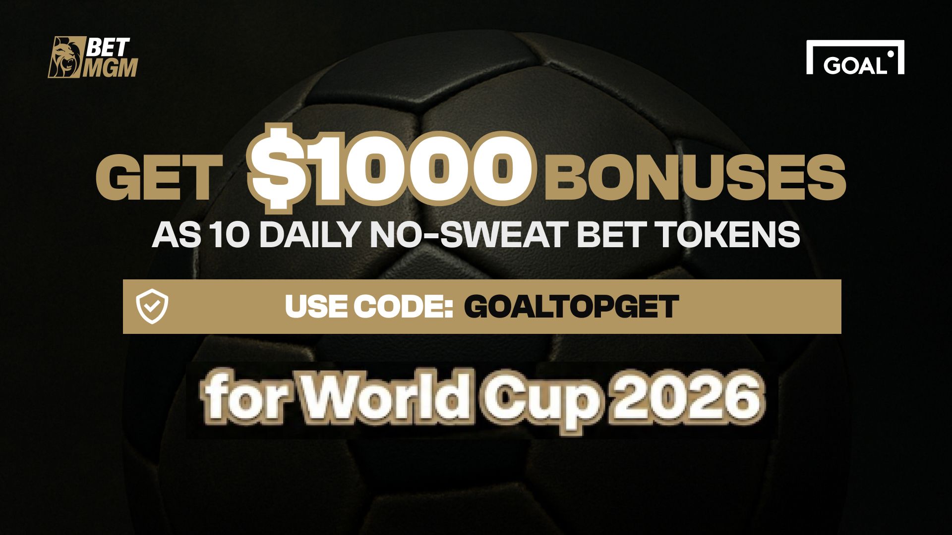 betmgm world cup promo code