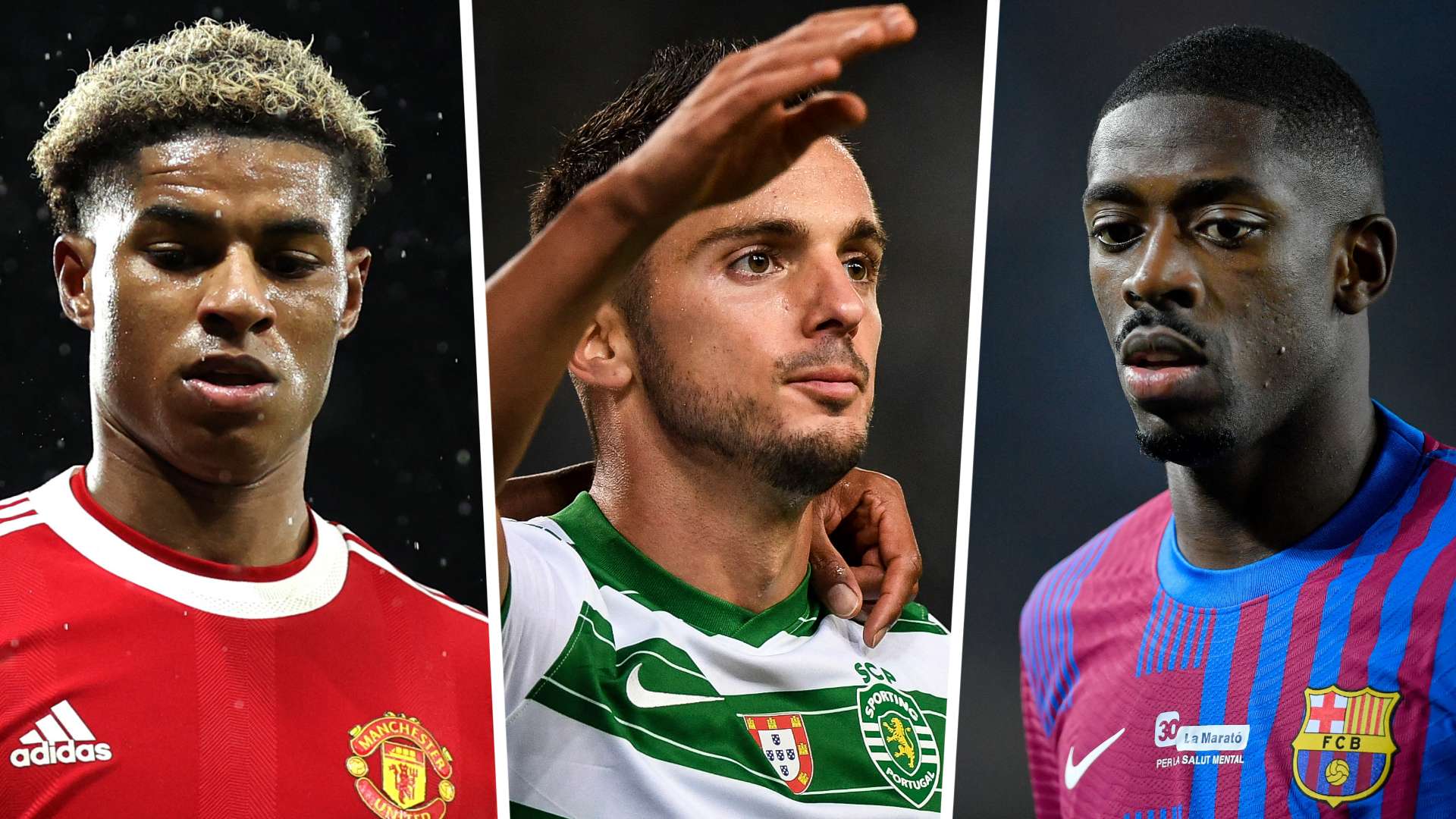 Mercado Rashford Sarabia Dembelé