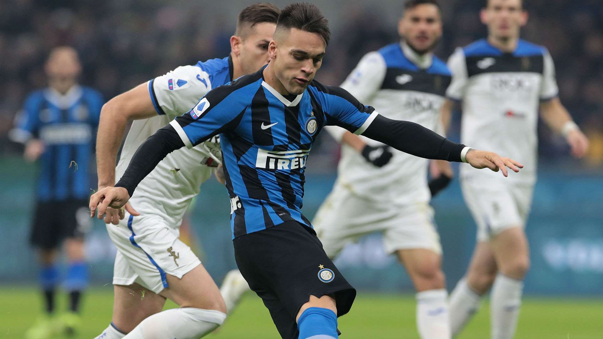 Lautaro Martinez Inter Atalanta Serie A