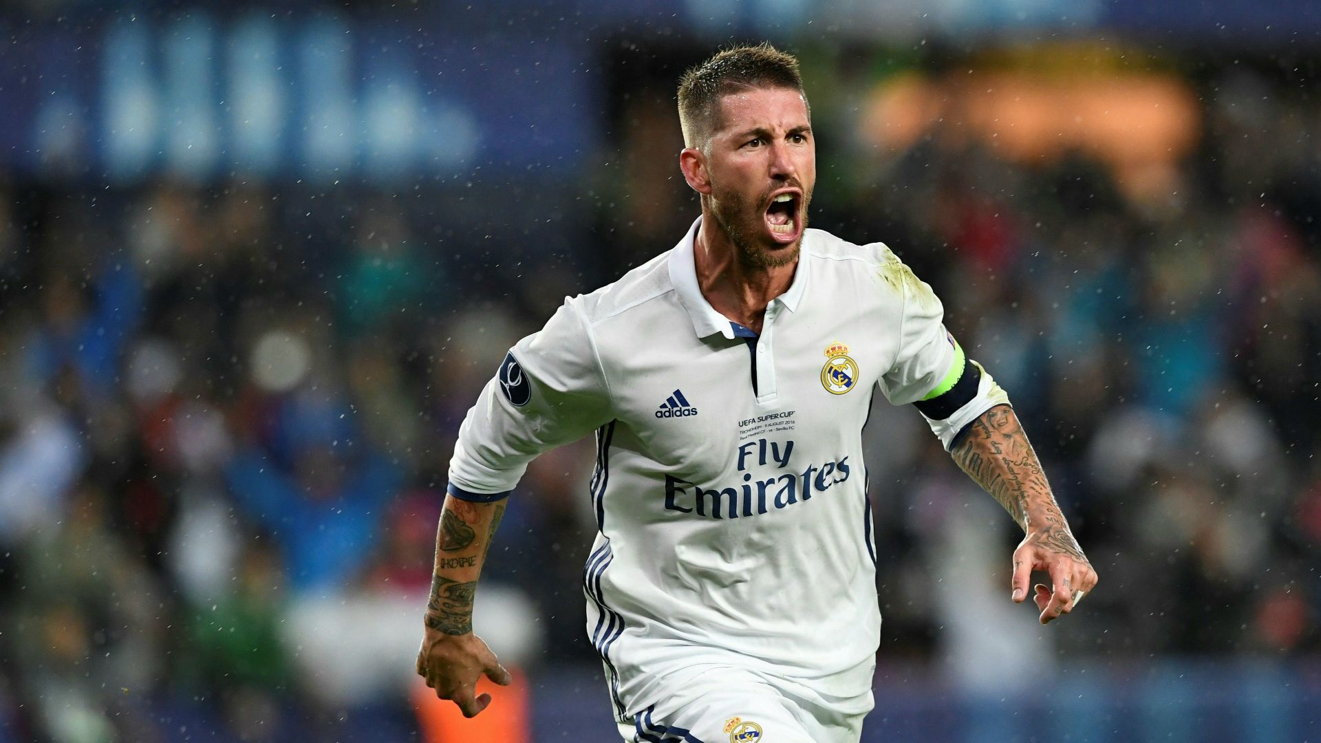 Sergio Ramos Real Madrid Sevilla Supercup