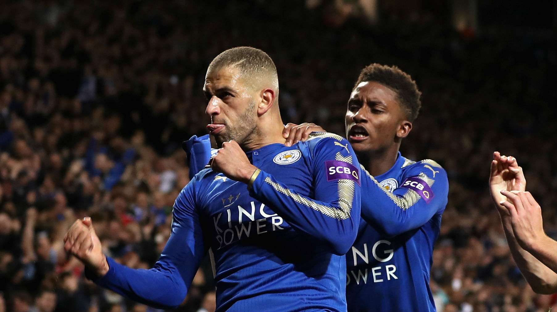 Islam Slimani Leicester City