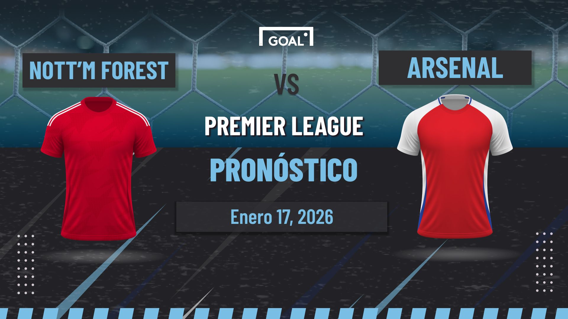Nottingham Forest vs Arsenal Pronóstico y Apuestas Premier League | 17/01/26