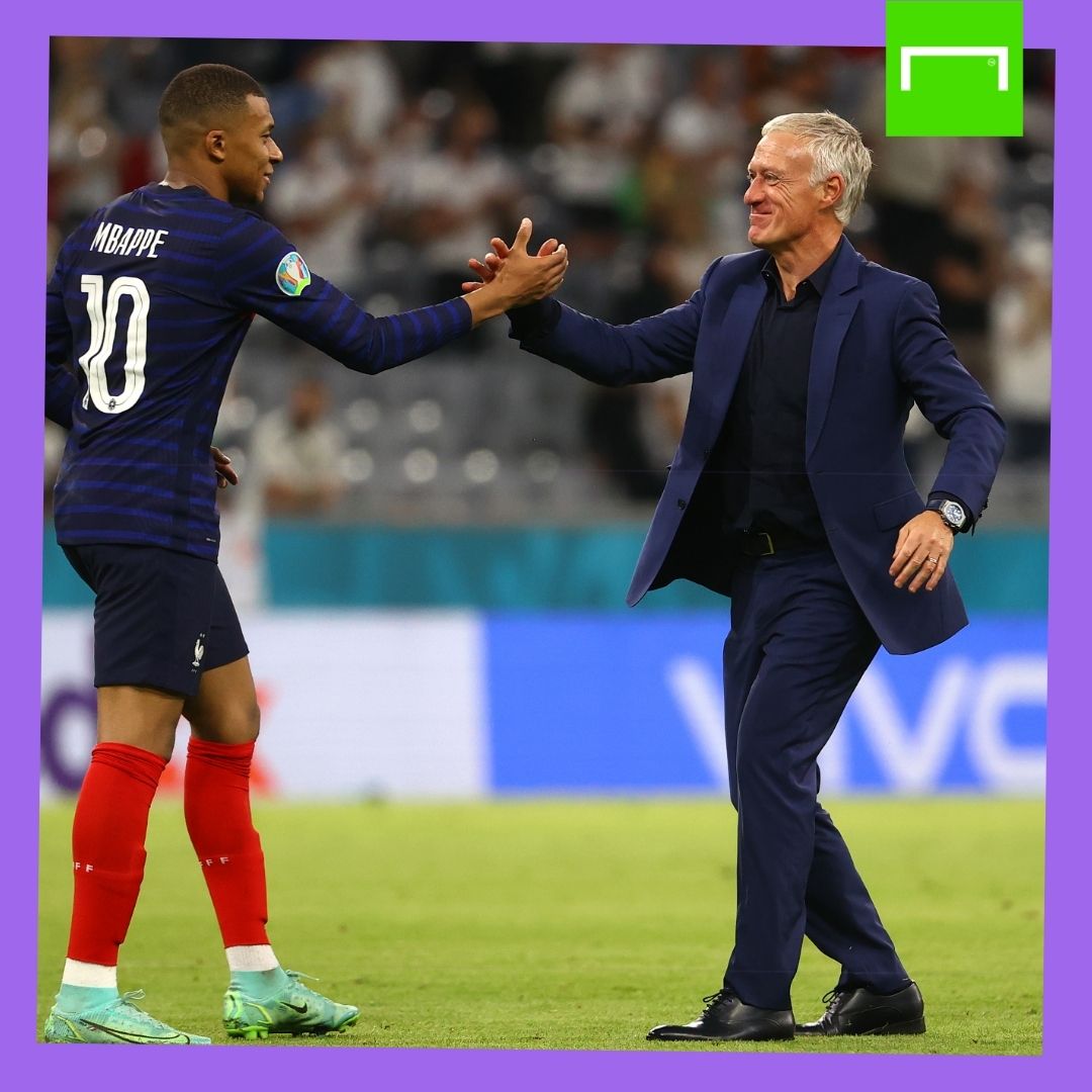 Didier Deschamps Kylian Mbappe France European Championship GFX
