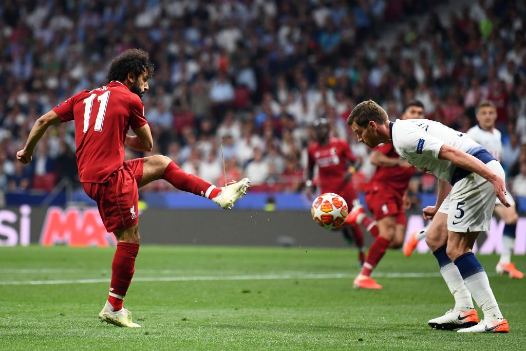 Salah liverpool tottenham ucl final