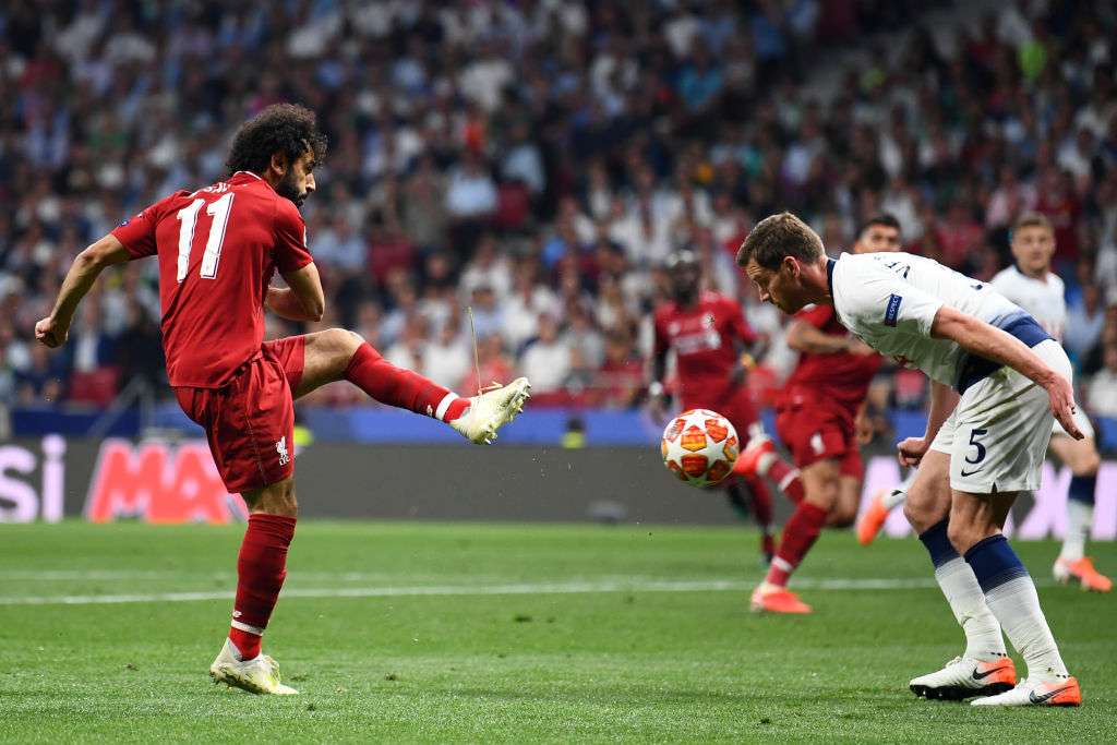 Salah liverpool tottenham ucl final