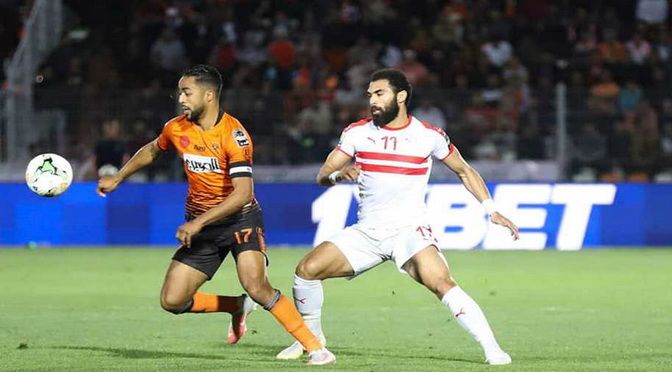 الزمالك - نهضة بركان - محمود عبد العزيز