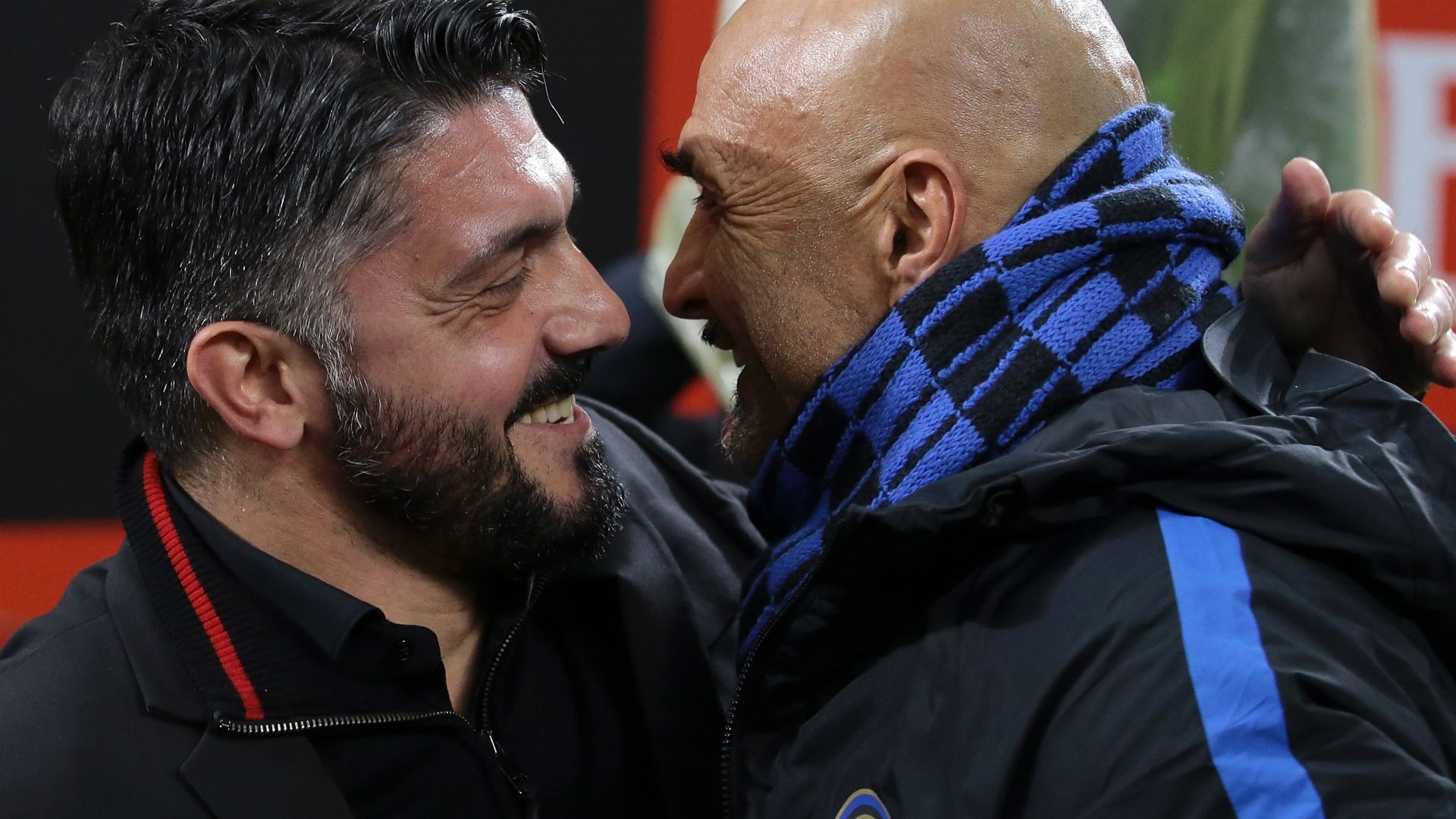 Gattuso Spalletti Milan Inter Italian Cup
