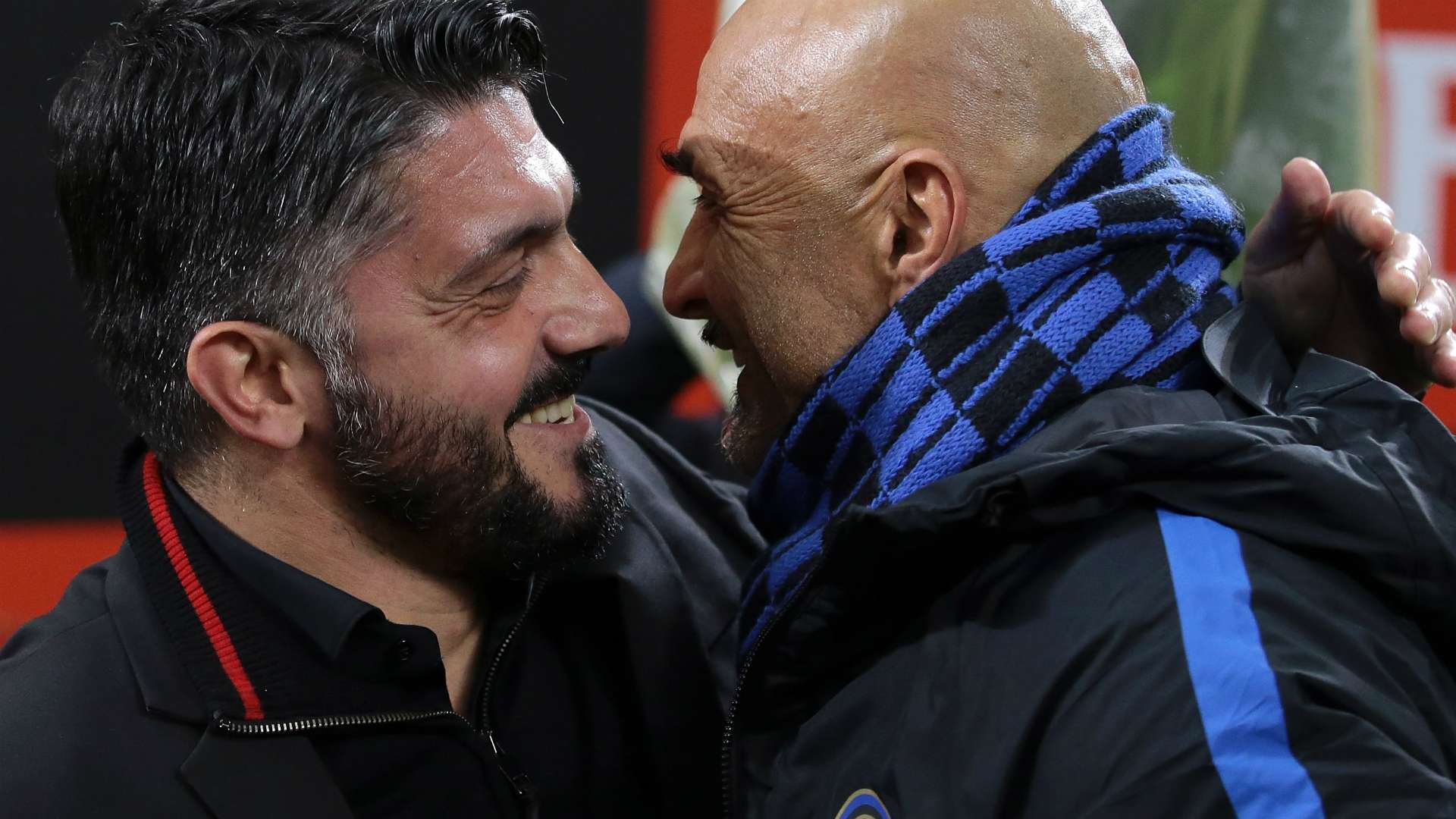 Gattuso Spalletti Milan Inter Italian Cup