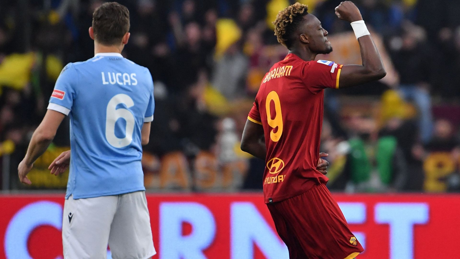 Abraham Roma Lazio Serie A