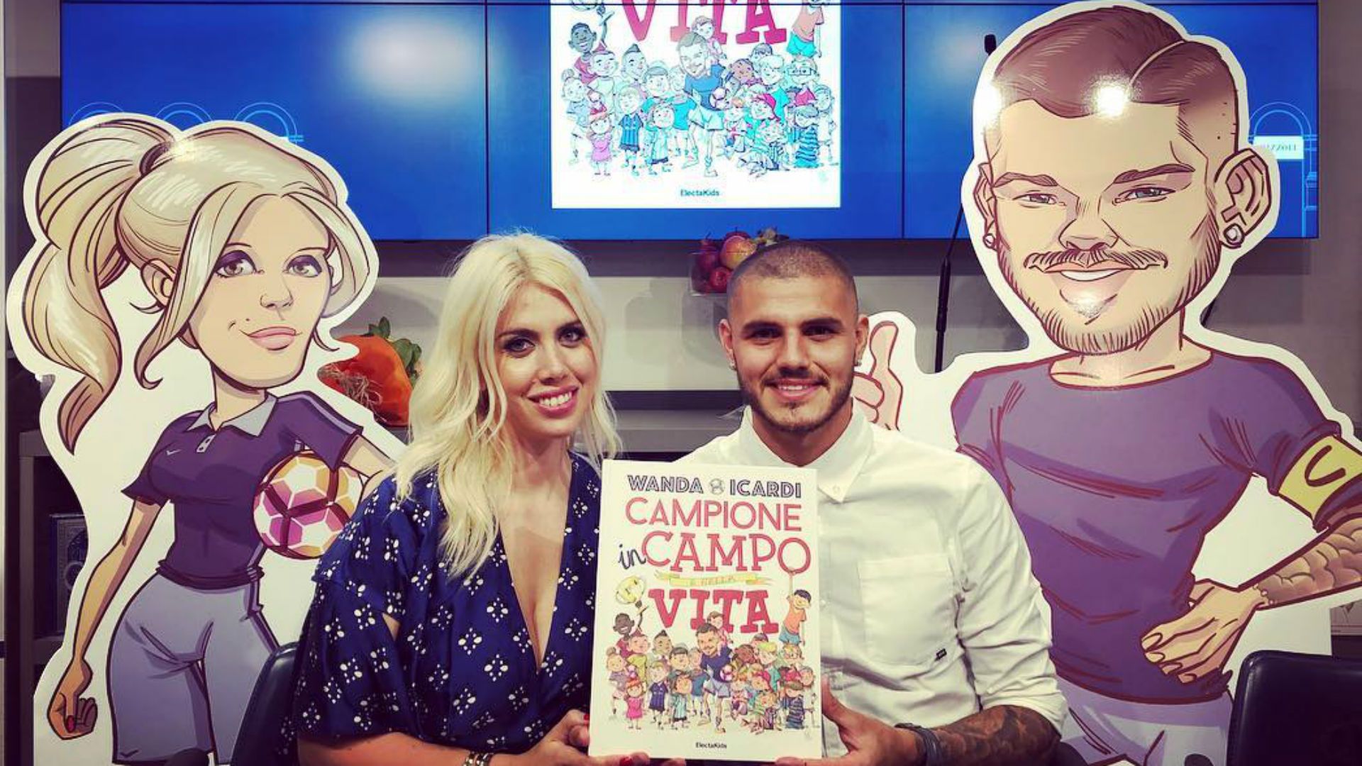 Wanda Nara Mauro Icardi Libro 25092017