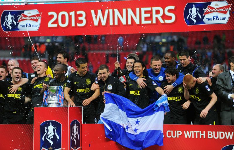 Wigan FA Cup win 2013