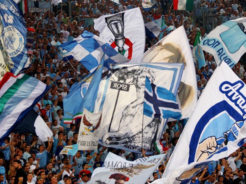 Lazio fans