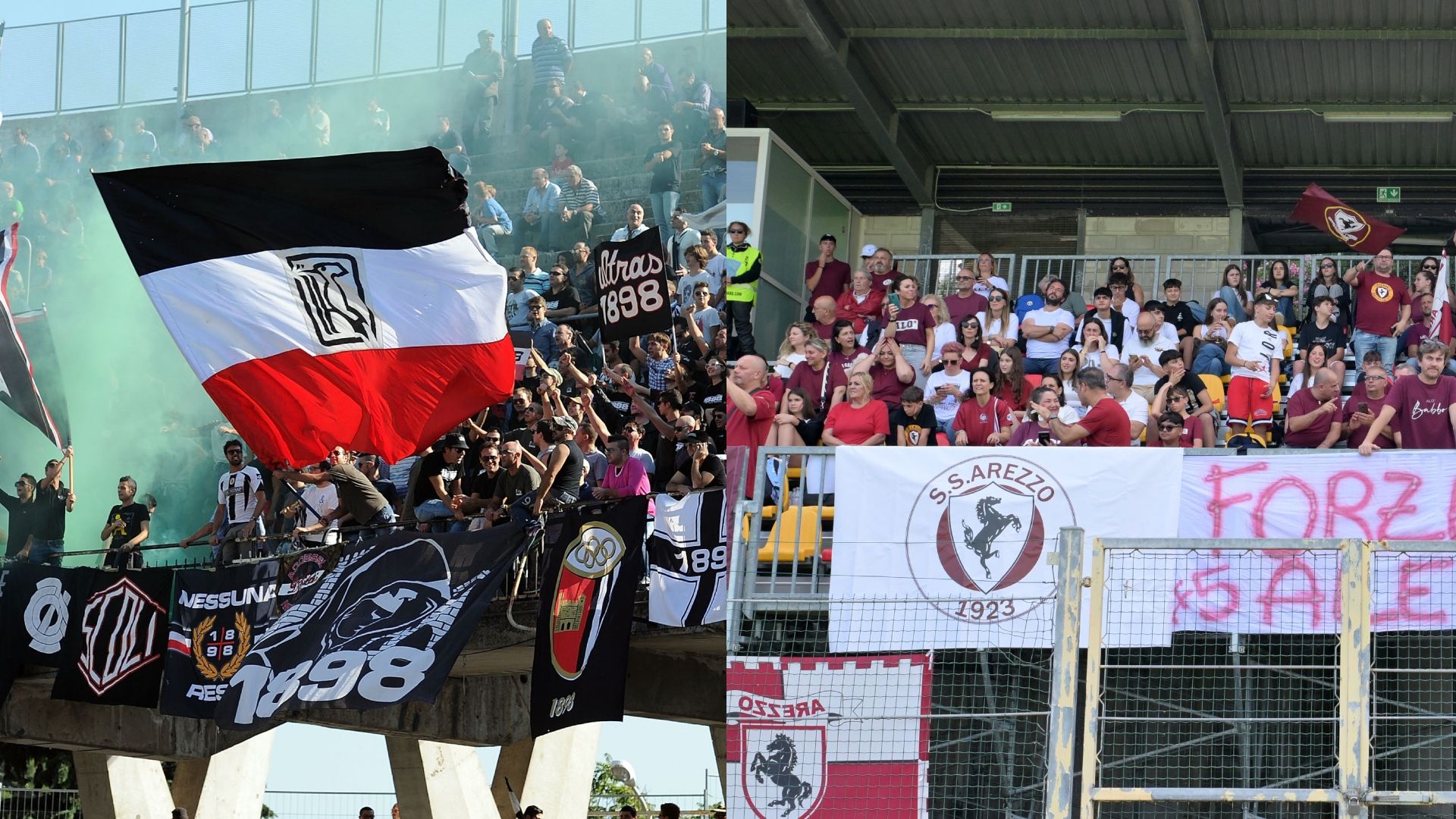 Ascoli Arezzo tifosi