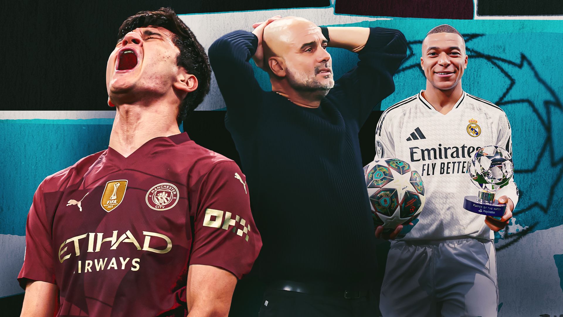 Real Madrid Man City W+Ls GFX