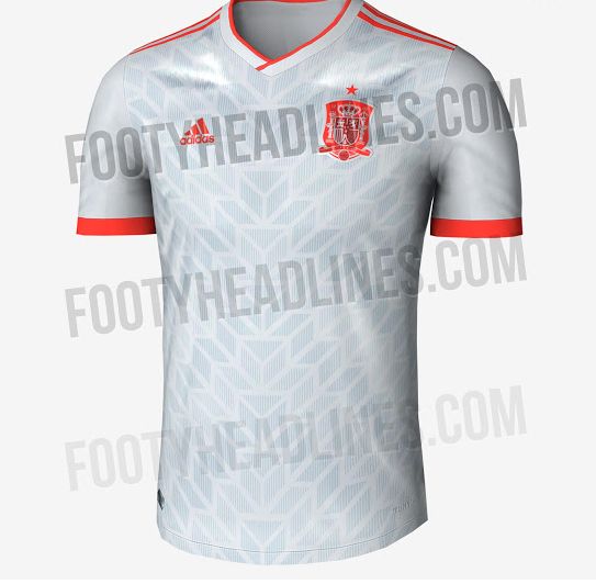 SPAIN AWAY SHIRT WC 2018