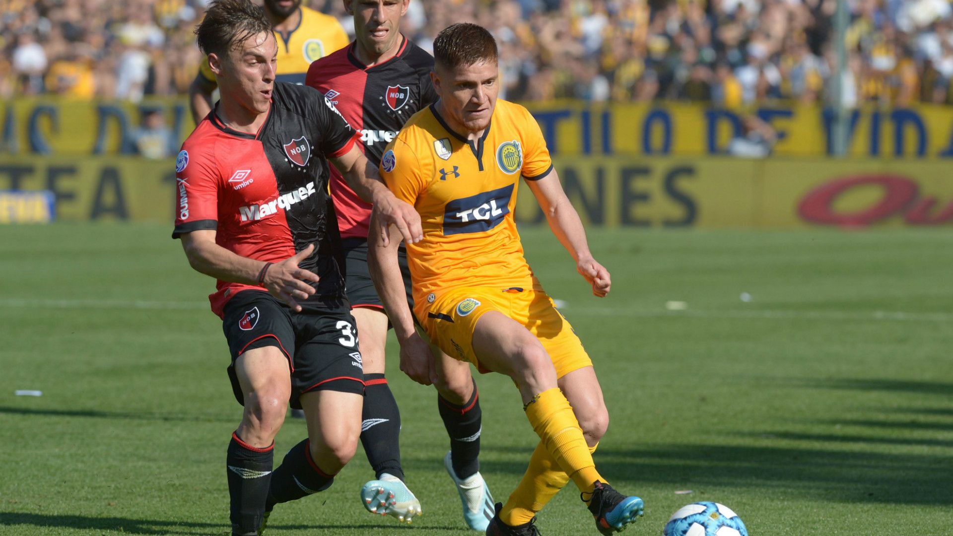 Jeronimo Cacciabue Leonardo Gil Rosario Central Newells Superliga 15092019