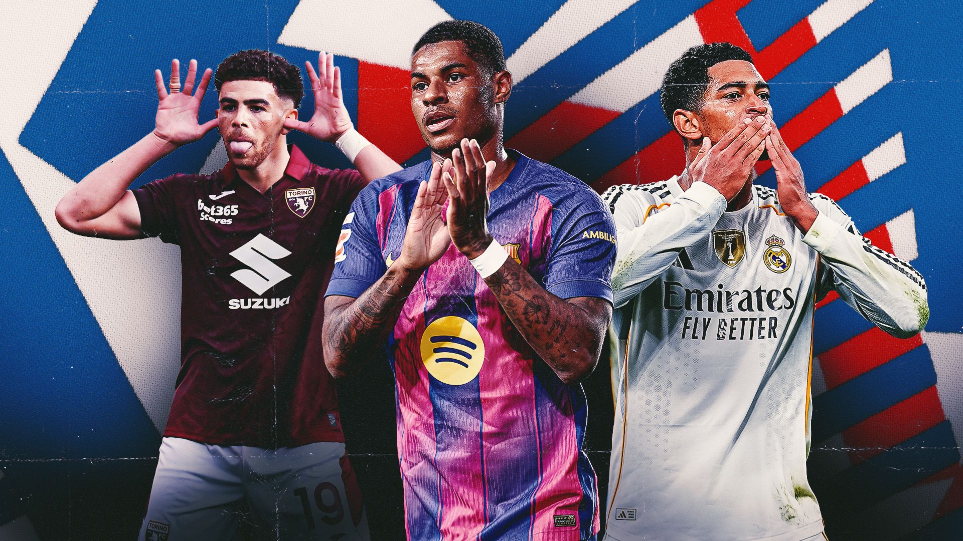 Brits Abroad: Marcus Rashford and Jude Bellingham continue to light up La Liga while Jamie Vardy and Che Adams score in Serie A