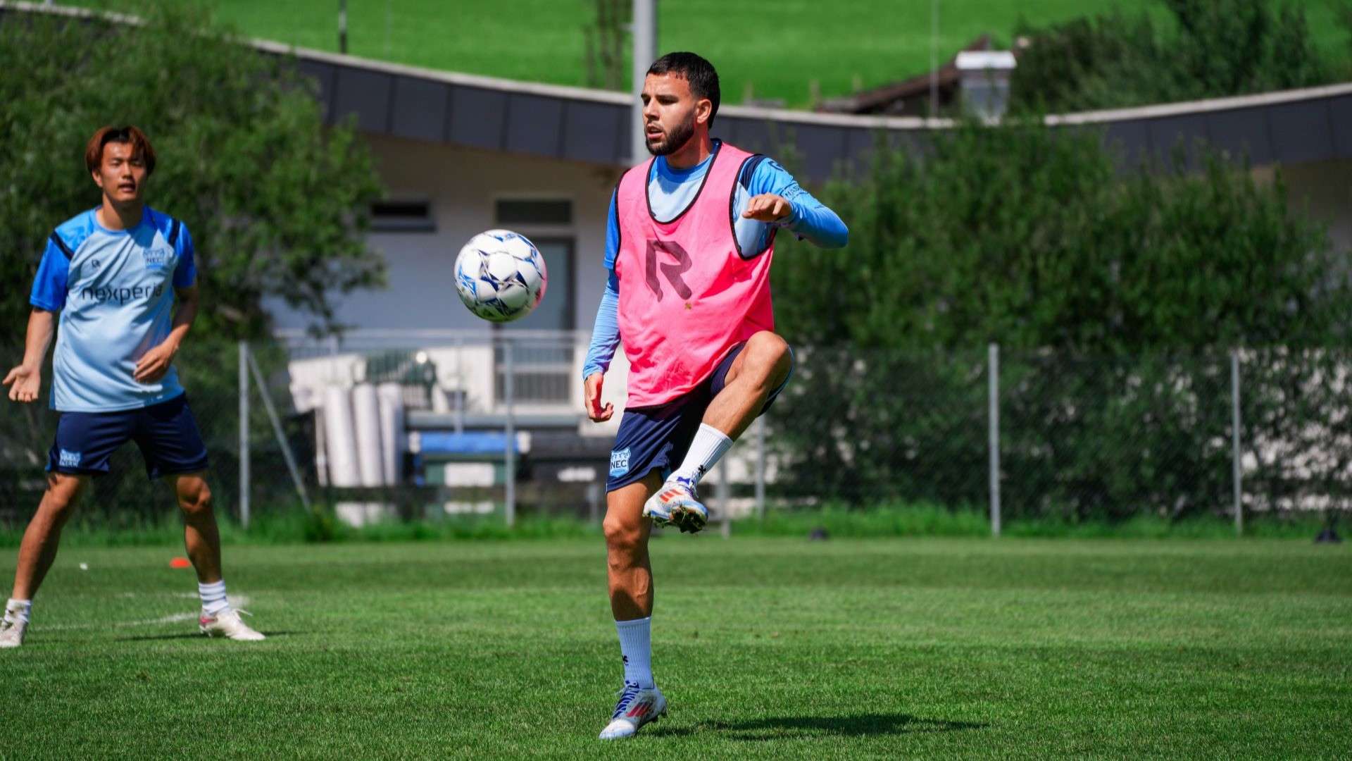 Calvin Verdonk latihan