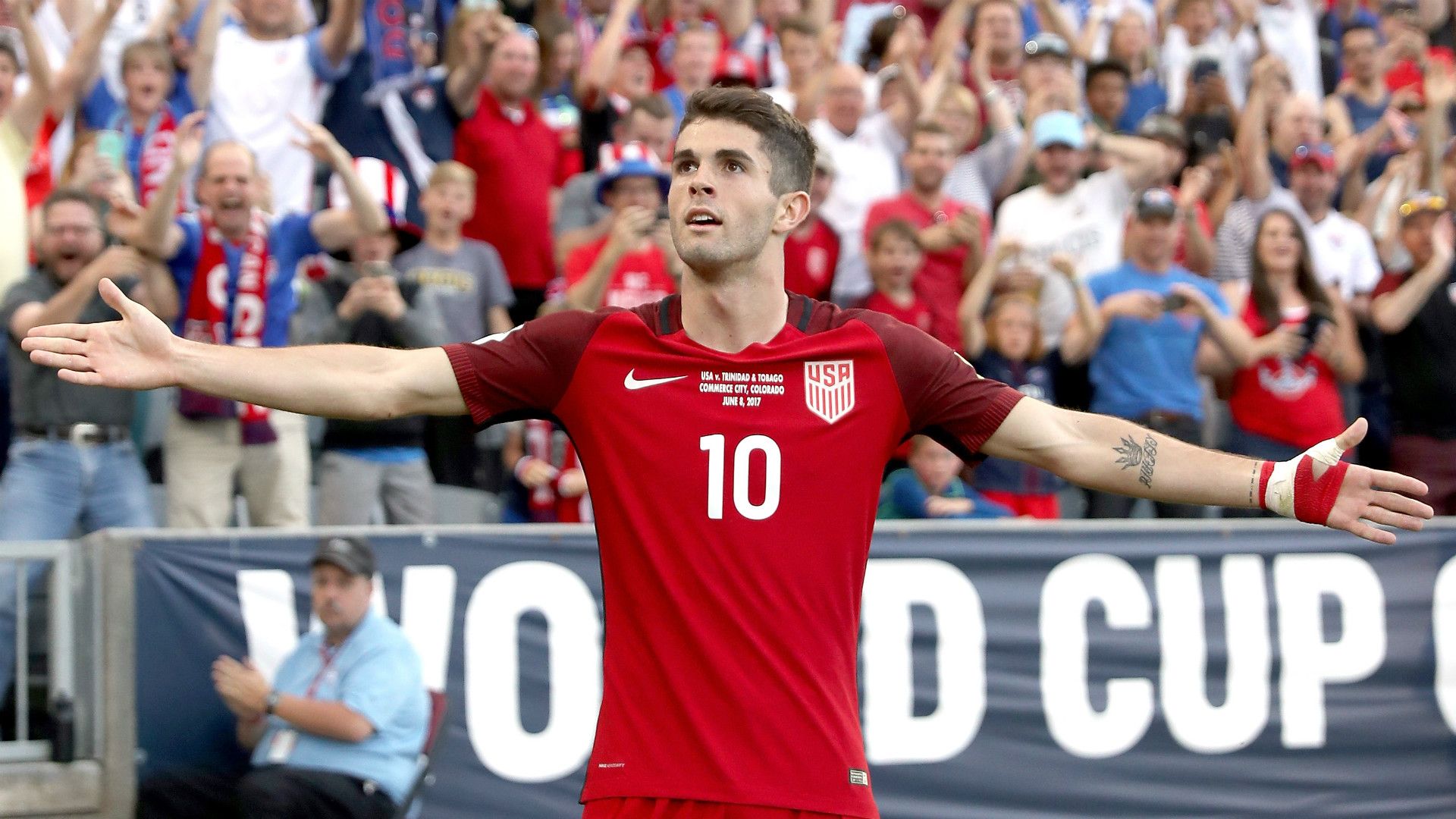 Christian Pulisic USA 06082017
