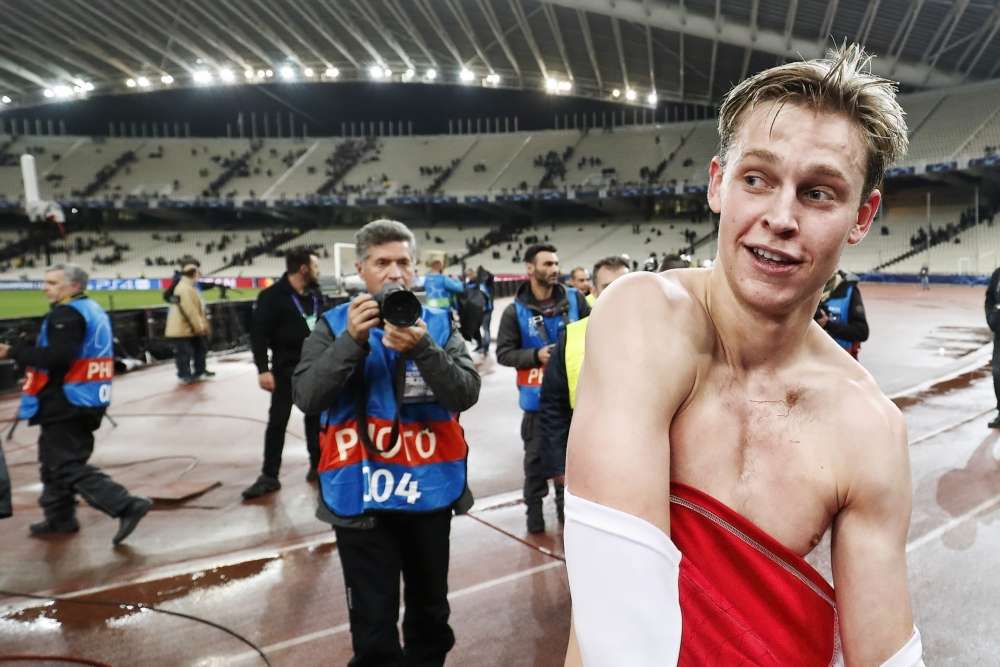Frenkie de Jong Ajax AEK Athens