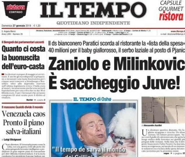 Il Tempo cover