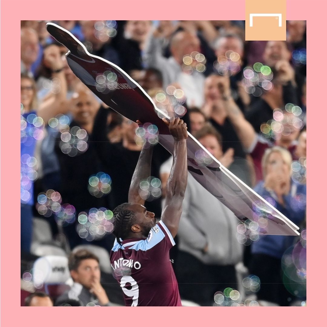 Michail Antonio West Ham Leicester 2021-22