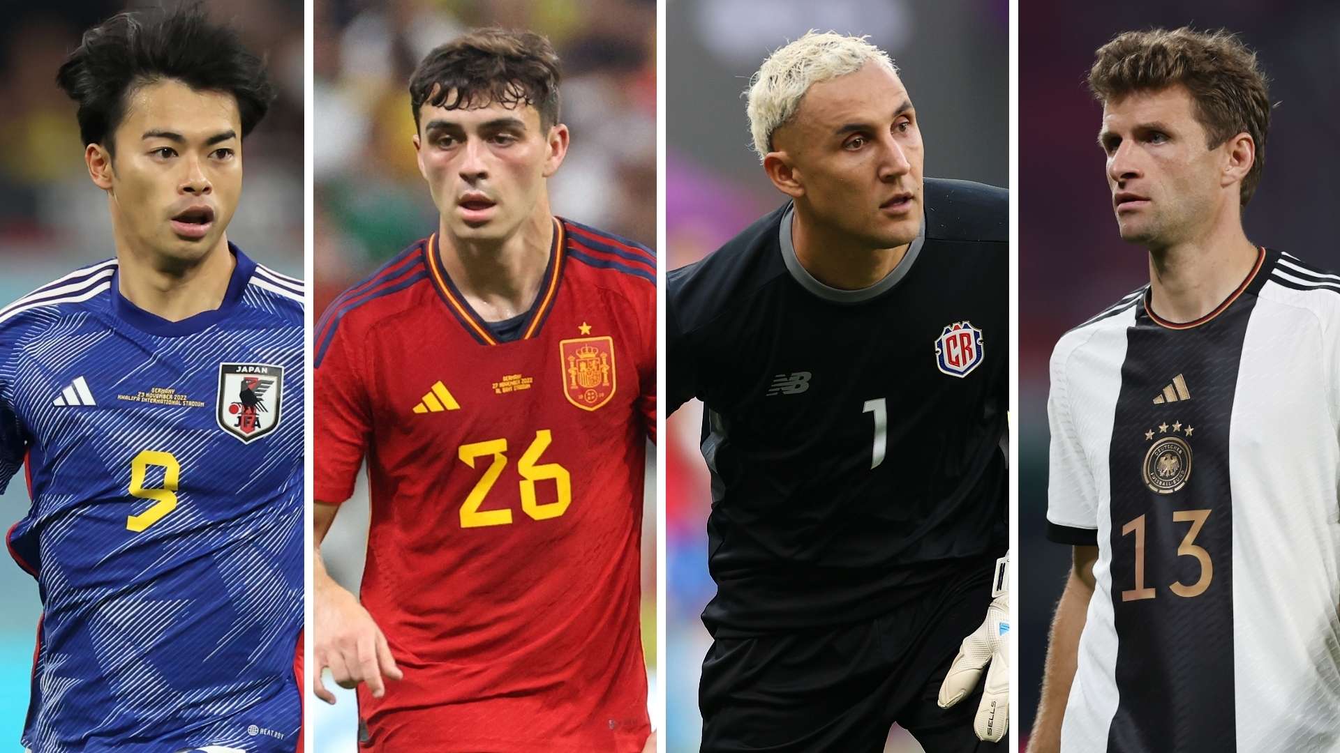 Japan Spain Costa rica Germany