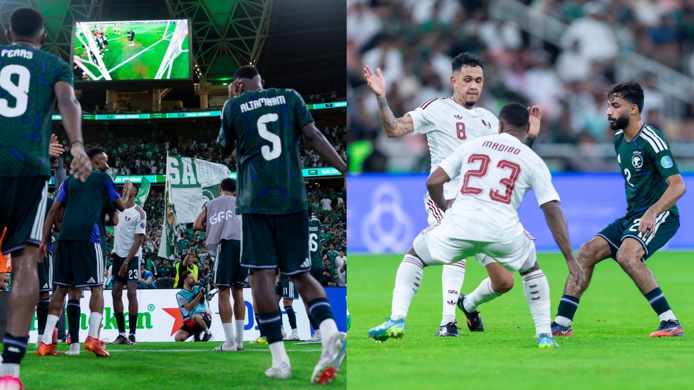 خليجي 27 | "الله ستر إنه ما مات" .. مطالبة قطرية بطرد لاعب المنتخب السعودي بعد تصرفه أمام قطر!