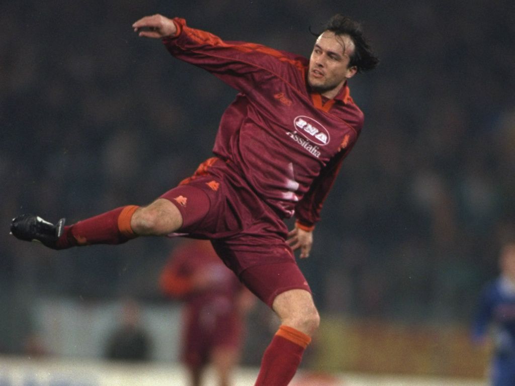 Abel Balbo Roma Sparta Prague UEFA Cup 03181996