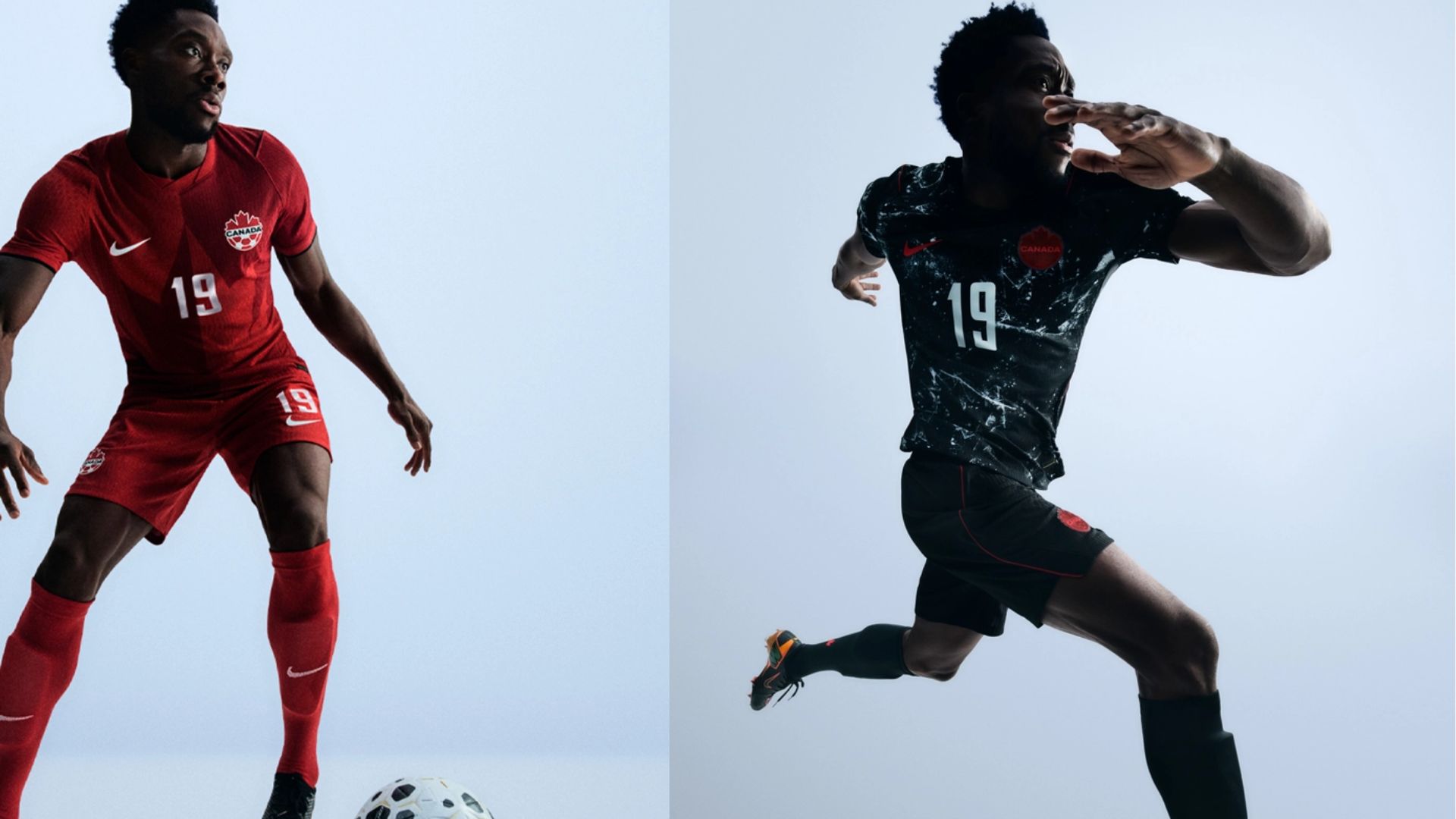 Canada 2026 home and away kit